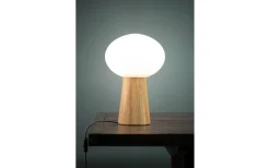 Pater Bordslampa 37cm Ek/Vit