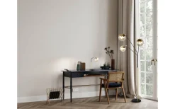 Paxton Skrivbordslampa E27 matt svart/guld