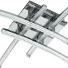 Pertini Plafond 45cm LED 3000K 17,2W Krom