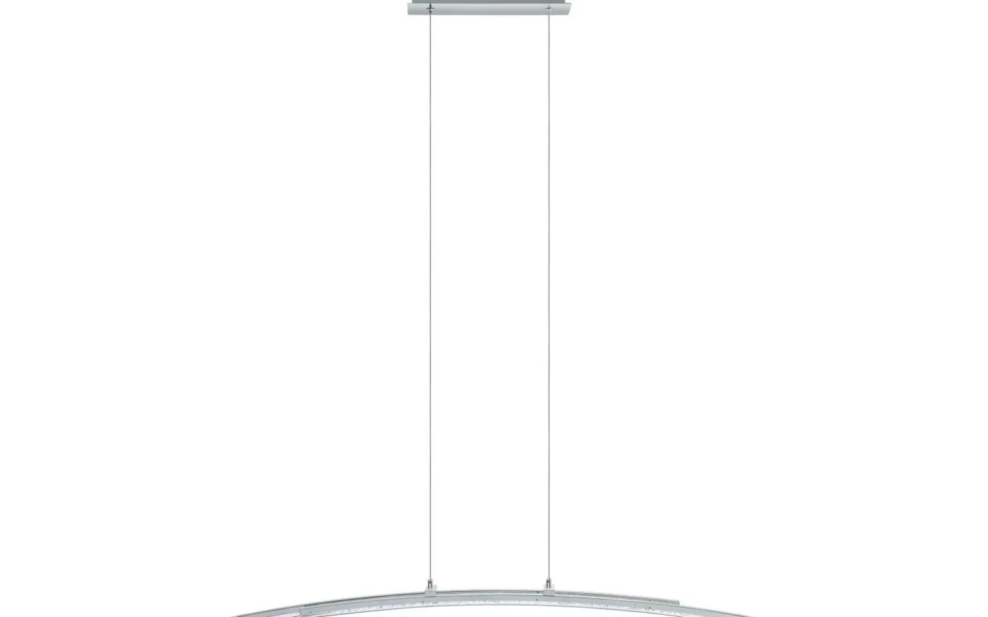 Pertini Taklampa 96cm LED 3000K 2x10,8W Krom