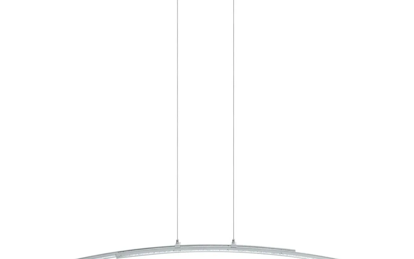Pertini Taklampa 96cm LED 3000K 2x10,8W Krom