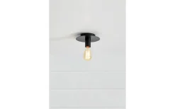Piatto Plafond 18cm Matt Svart
