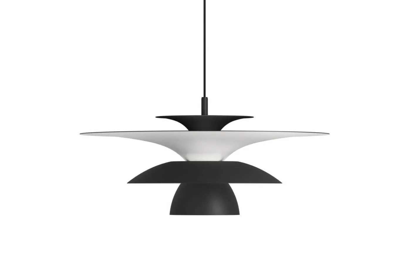 Picasso Taklampa 50cm Mattsvart