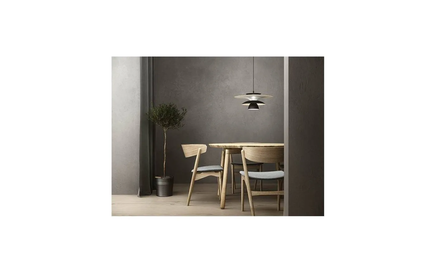 Picasso Taklampa 50cm Mattsvart