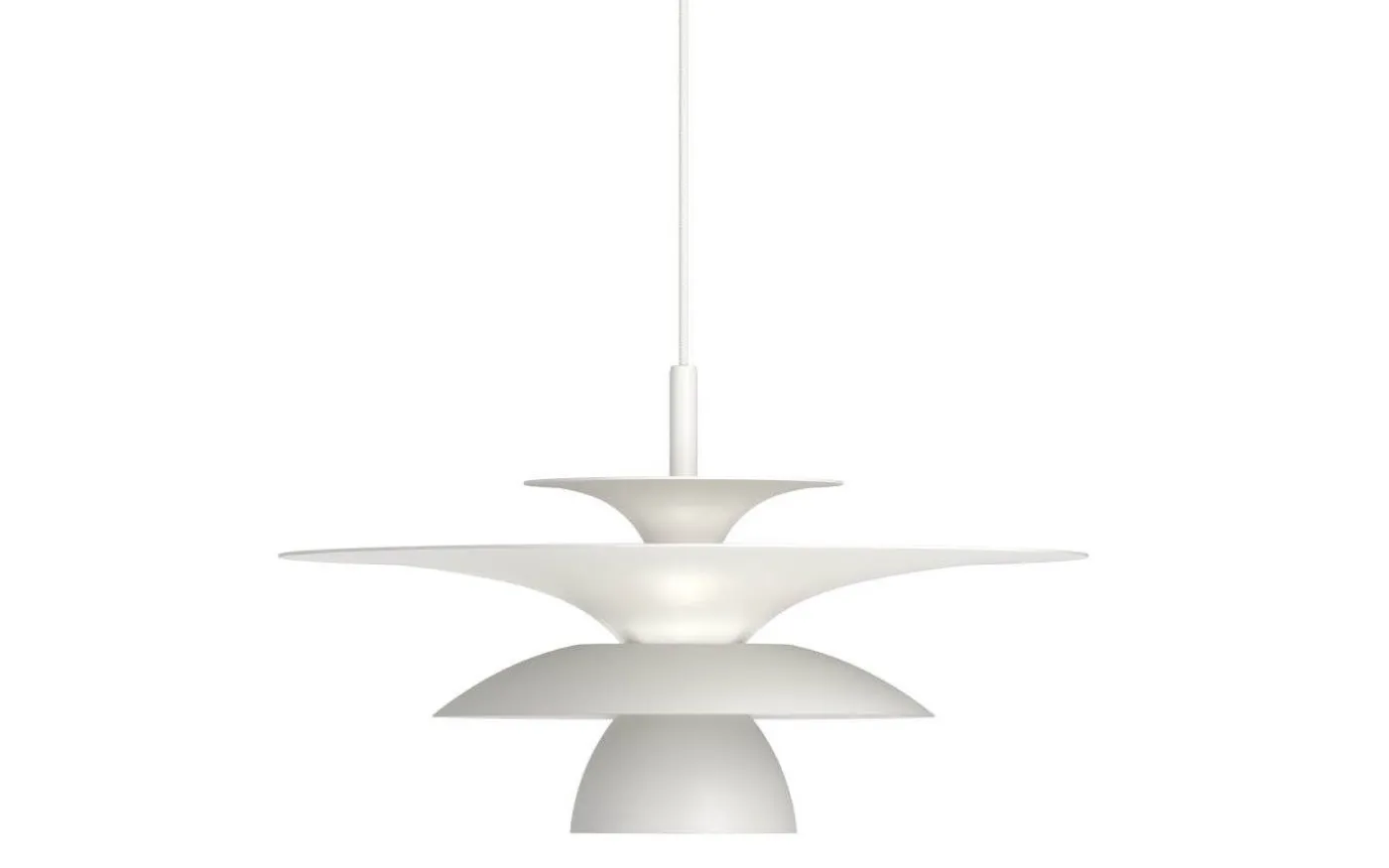Picasso Taklampa 38cm Mattvit