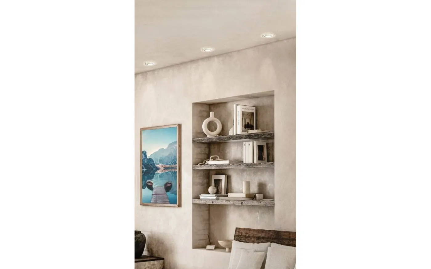 Pineda Spotlight LED 3000K 11W Nickel/Vit