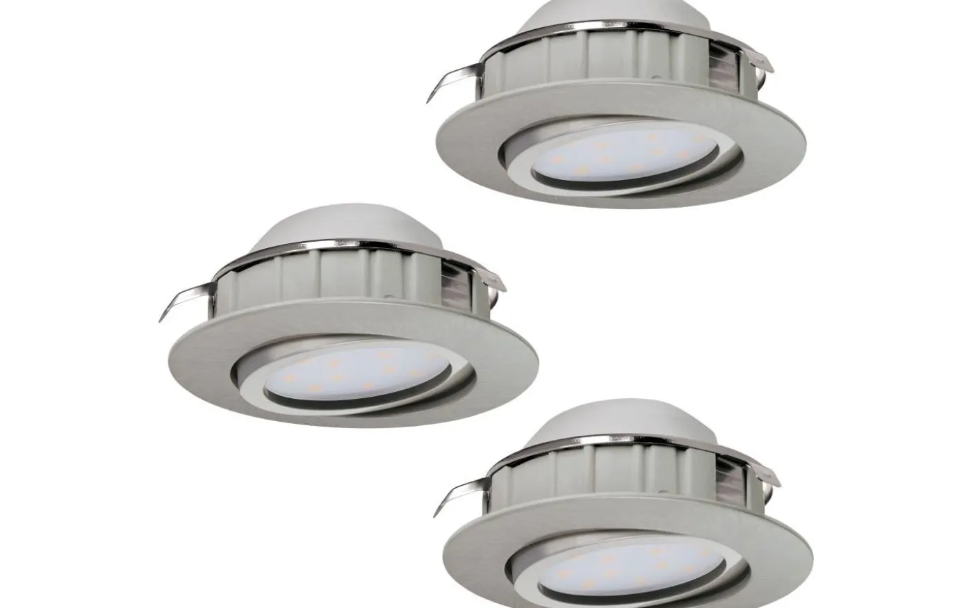 Pineda Spotlight 3-Pack LED 3000K 3x5,5W Nickel