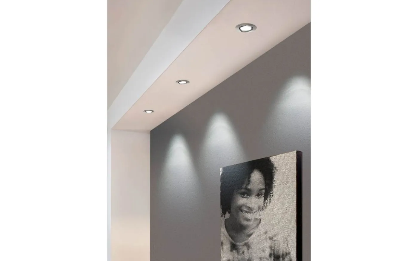 Pineda Spotlight 3-Pack LED 3000K 3x5,5W Nickel