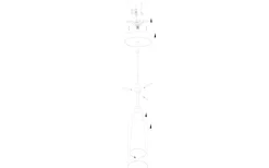 Pinto Fönsterlampa 11cm Vit