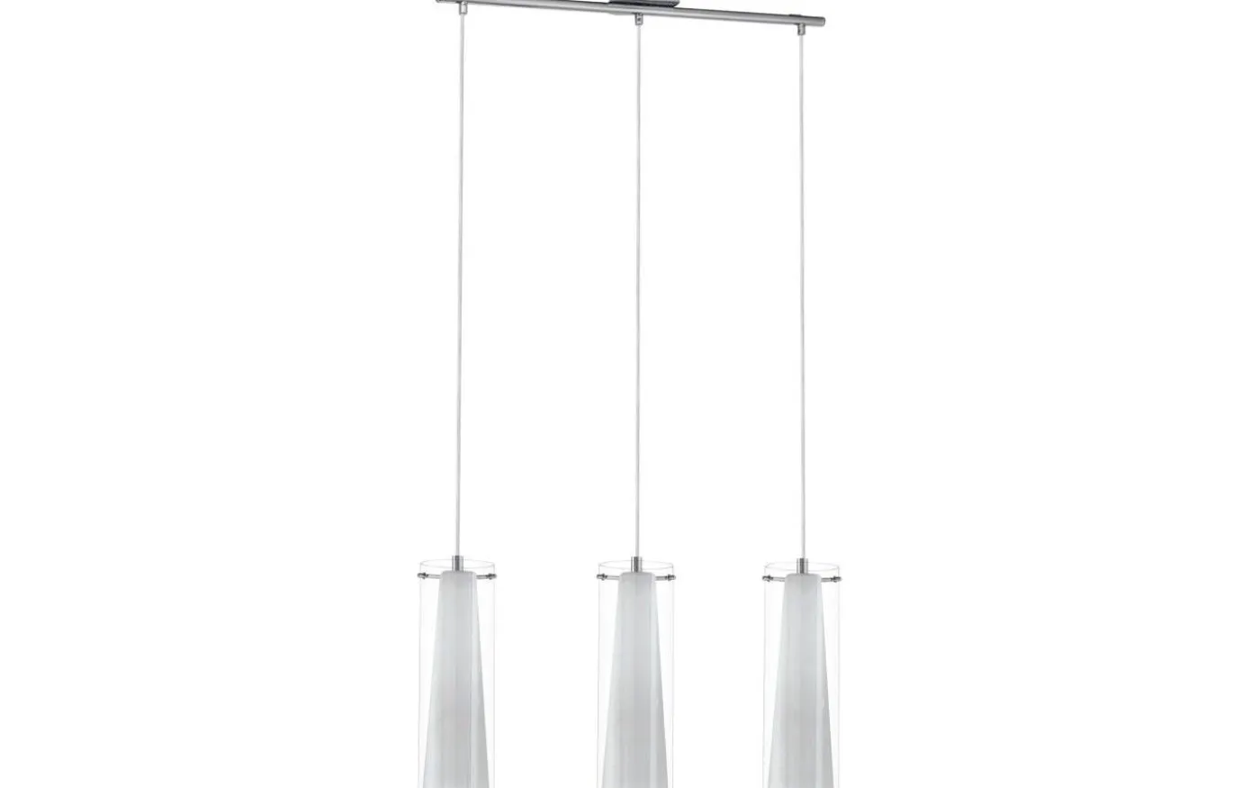 Pinto Taklampa 73cm Vit
