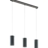 Pinto Textil Taklampa 82cm Grå