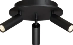 Pipeline Takspotlight Ø20cm 3L Mattsvart