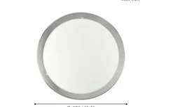 Planet Plafond 29cm Nickel