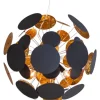 Planet taklampa 50cm Sandsvart