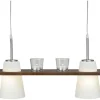 Plankan Taklampa 81cm Brun/Vit