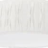 Plissé Plafond 45cm Stygn Offwhite