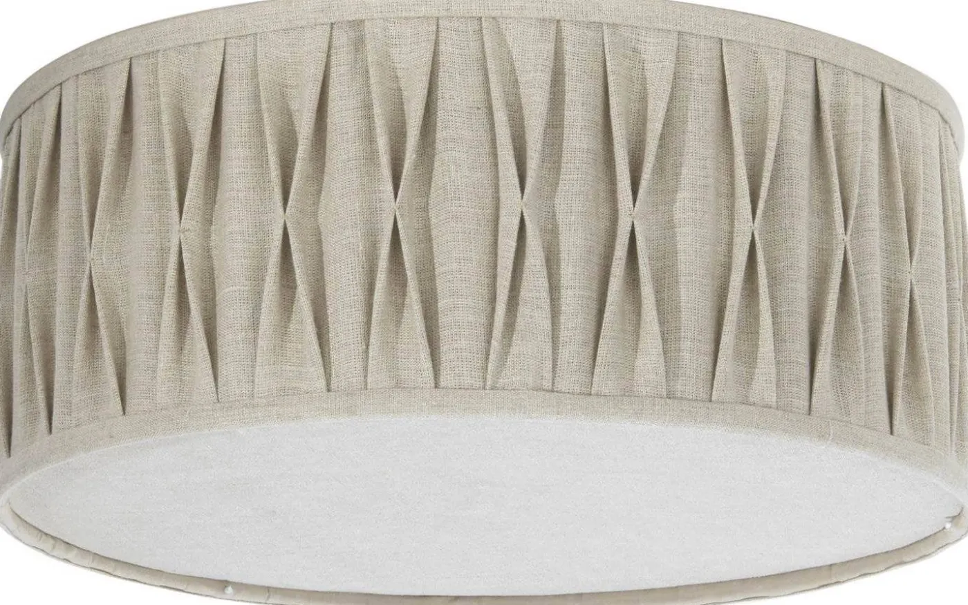 Plissé Plafond 45cm Stygn Natur
