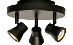 Pluto Takspotlight 20cm LED 3x5W 3000K Svart