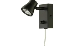 Pluto Vägglampa LED 5W 3000K Svart