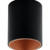 Polasso Takspotlight Ø10cm LED 3000K 3,3W Svart/Koppar