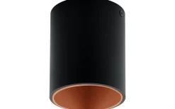 Polasso Takspotlight Ø10cm LED 3000K 3,3W Svart/Koppar