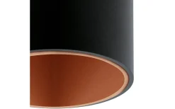 Polasso Takspotlight Ø10cm LED 3000K 3,3W Svart/Koppar