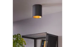 Polasso Takspotlight Ø10cm LED 3000K 3,3W Svart/Guld