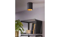Polasso Takspotlight Ø10cm LED 3000K 3,3W Svart/Guld