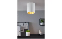 Polasso Takspotlight Ø10cm LED 3000K 3,3W Vit/Guld