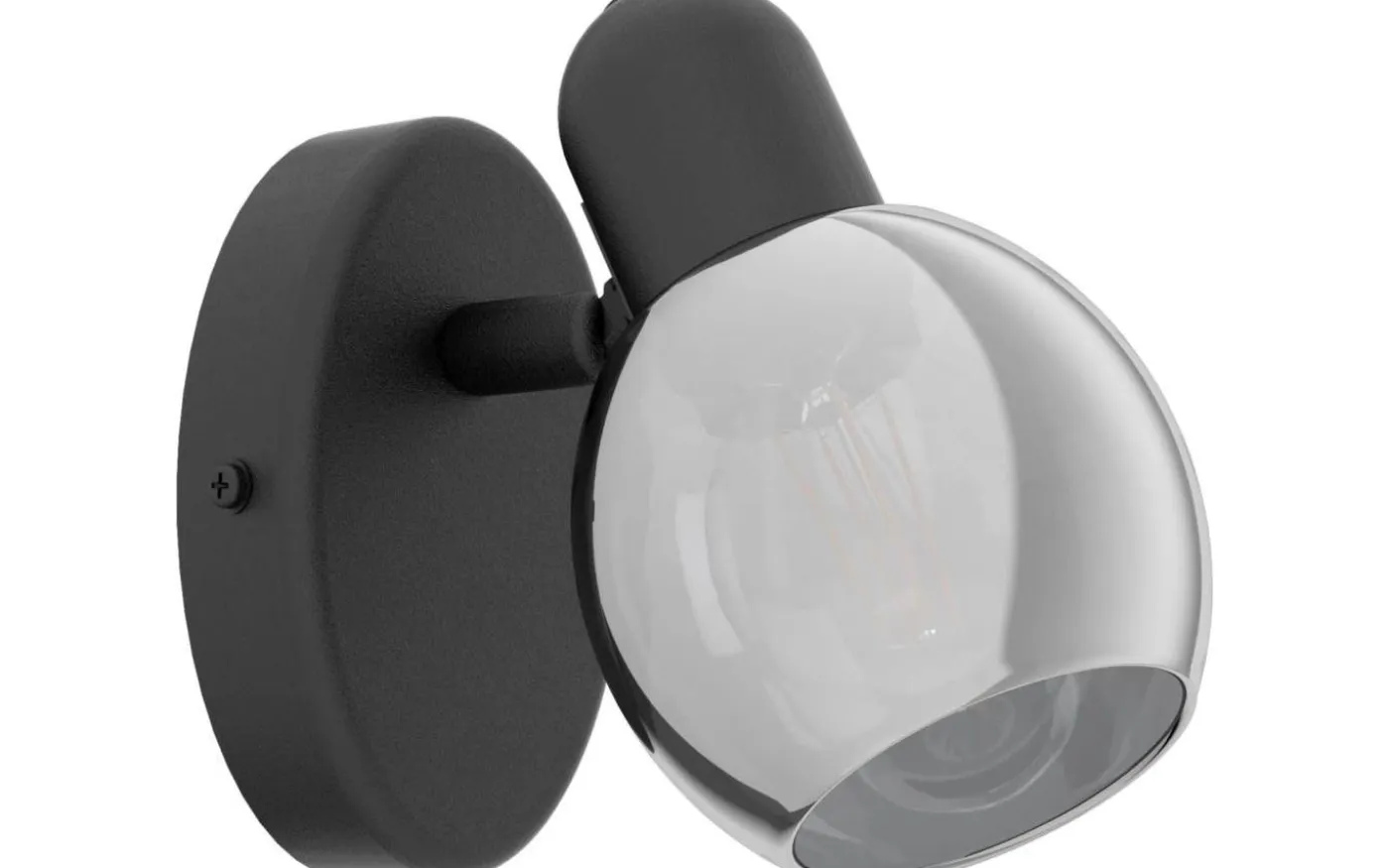 Pollica Vägglampa Svart