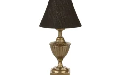 Pollino Bordslampa 33cm Antikmässing/Svart