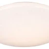 Pollux Plafond LED 37cm vit stjärnljus rörelsesensor + skymningssensor IP44