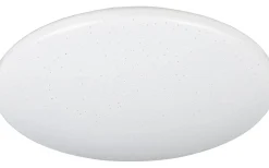 Pollux Plafond LED 37cm vit stjärnljus rörelsesensor + skymningssensor IP44