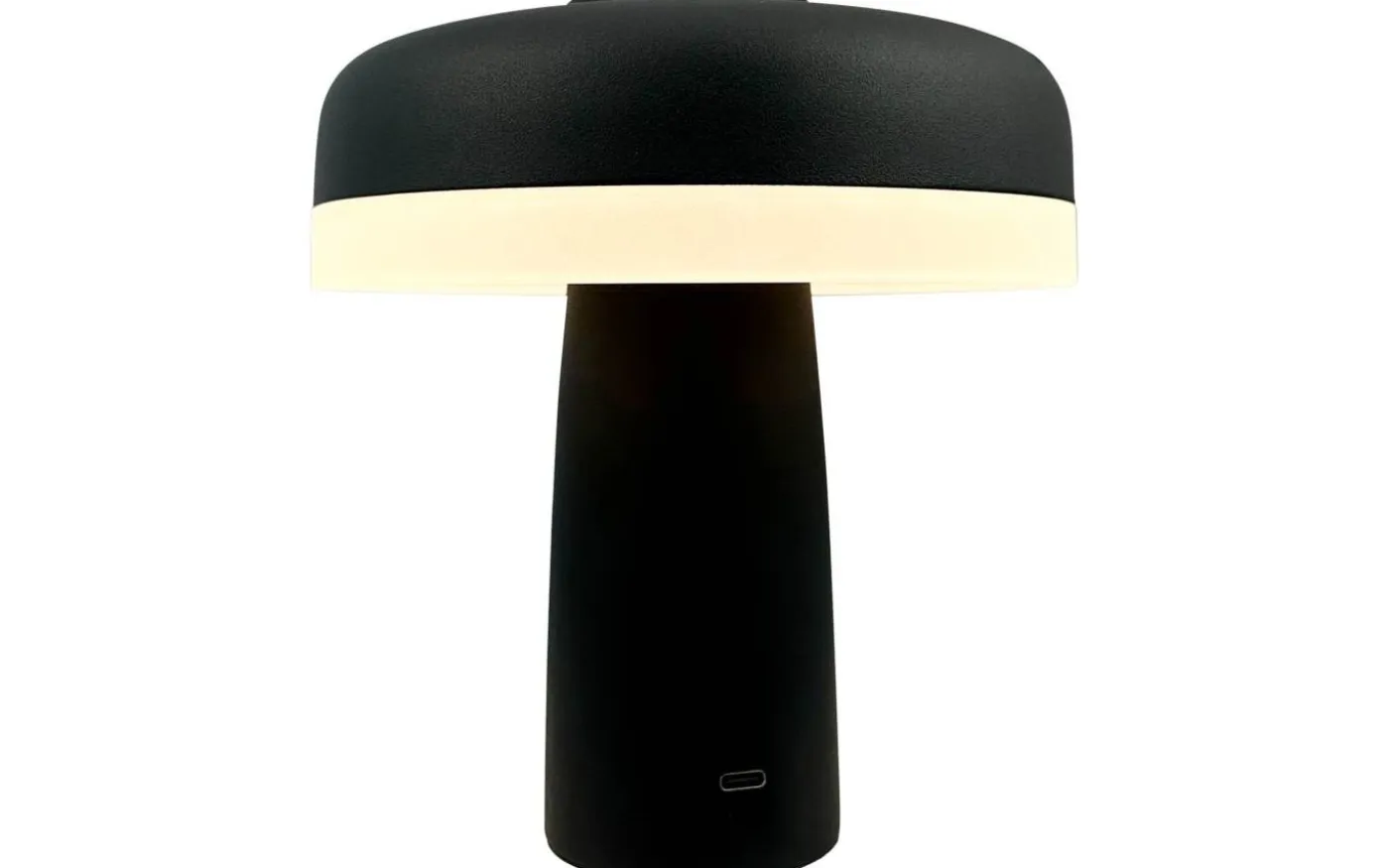 Porter Uppladdningsbar Bordslampa 16,5cm Svart
