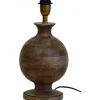 Positano Lampfot 36cm Åldrat trä