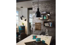 Priddy Fönsterlampa 16cm Svart