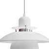 Primus Taklampa Ø28cm Blankvit/Krom