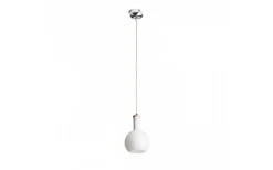 Pulire RD Fönsterlampa Opalglas/Trä/Krom E14