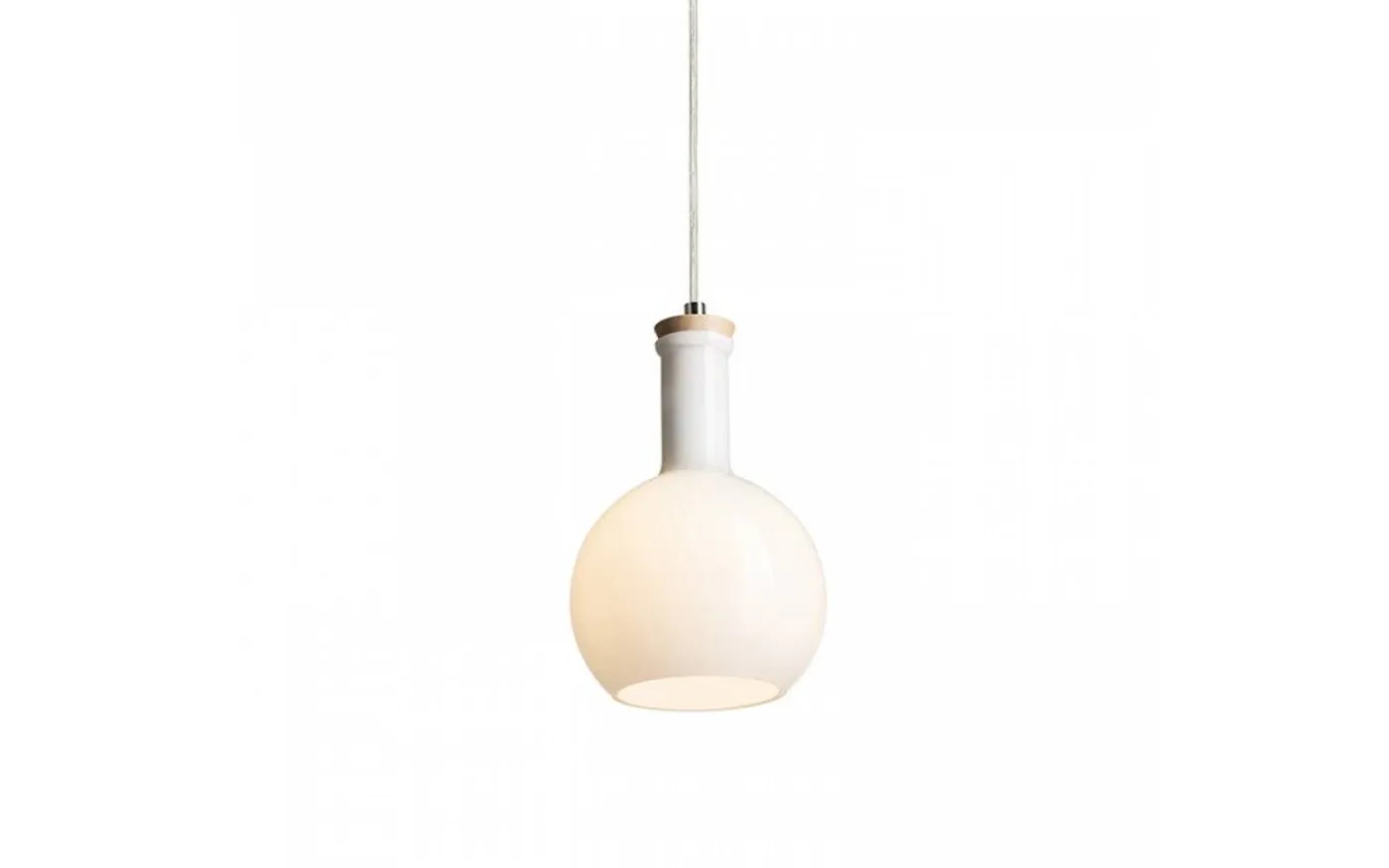 Pulire RD Fönsterlampa Opalglas/Trä/Krom E14