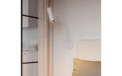 Puls XL Vägglampa Vit/Guld