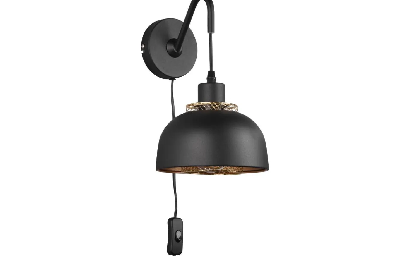 Punch Vägglampa E27 mattsvart