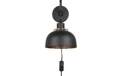 Punch Vägglampa E27 mattsvart