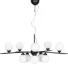 Punto Taklampa Ø100cm Svart/Opal