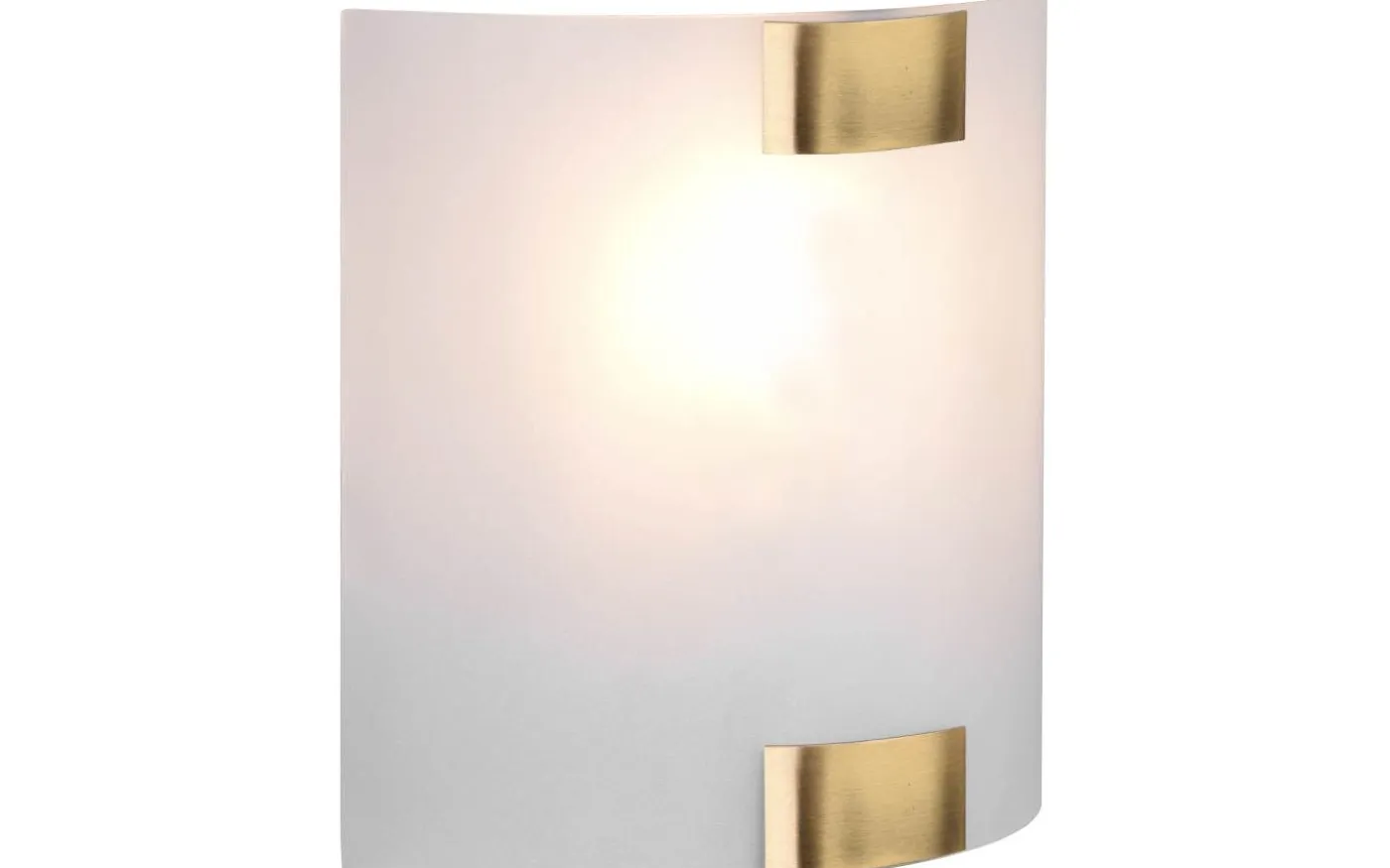 Pura Vägglampa 20cm E27 antikmässing
