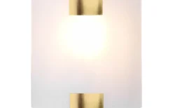 Pura Vägglampa 20cm E27 antikmässing
