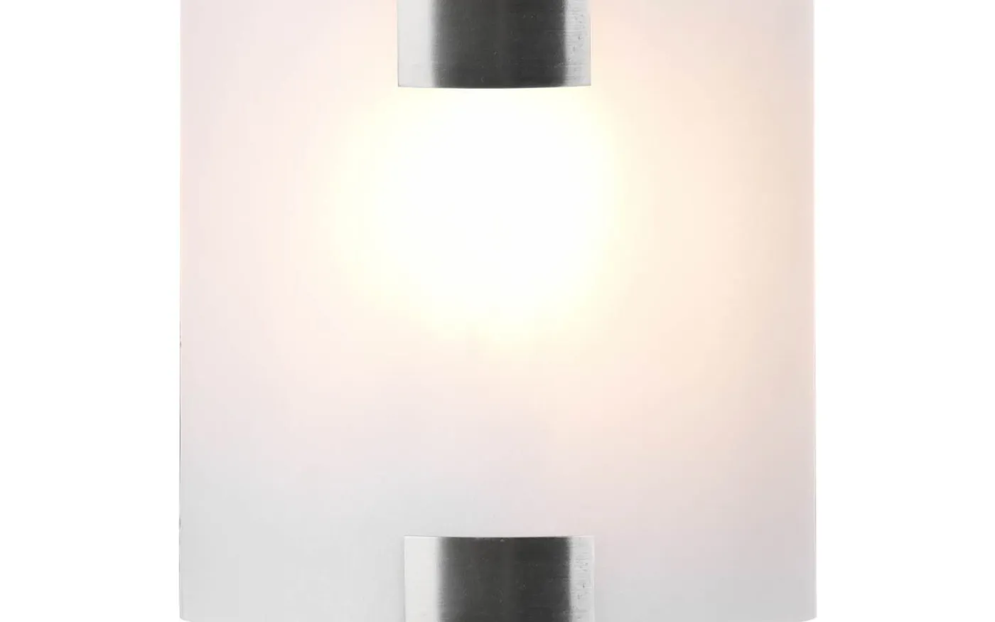 Pura Vägglampa 20cm E27 borstat stål