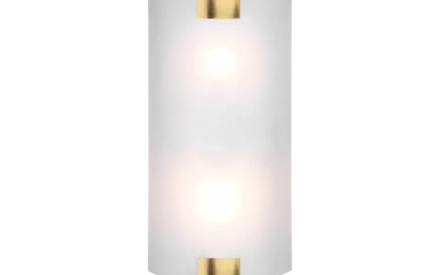 Pura Vägglampa 40cm 2xE27 antikmässing
