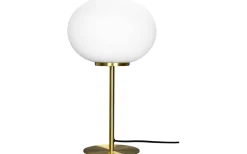 Queen Bordslampa 49cm Opal/Mässing