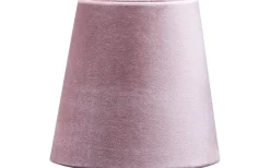 Queen Lampskärm Ø12cm Sammet Klarrosa