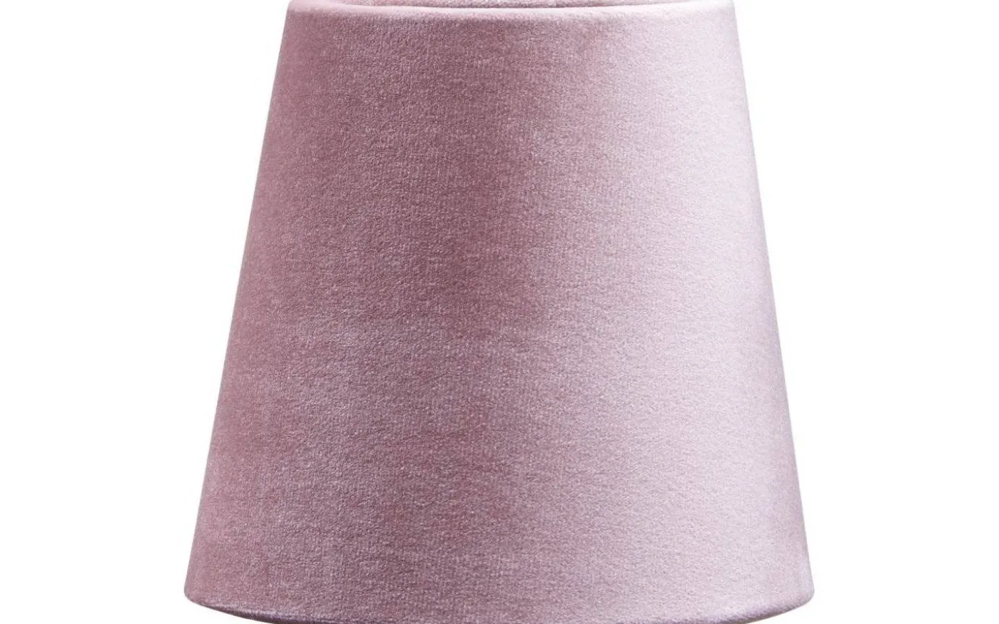 Queen Lampskärm Ø12cm Sammet Klarrosa